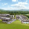 Aerial view of The Ashe Luxury Apartments