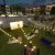 an outdoor movie theater at The Ashe