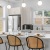 A kitchen island 